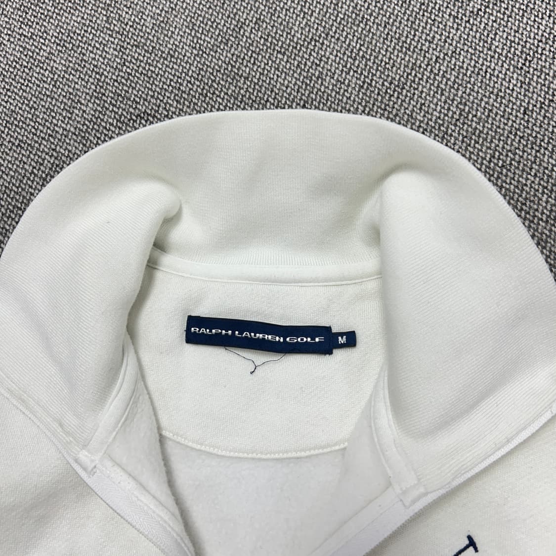 폴로 우먼스 화이트 아이보리 빅포니 스웻셔츠(M) 상품이미지5