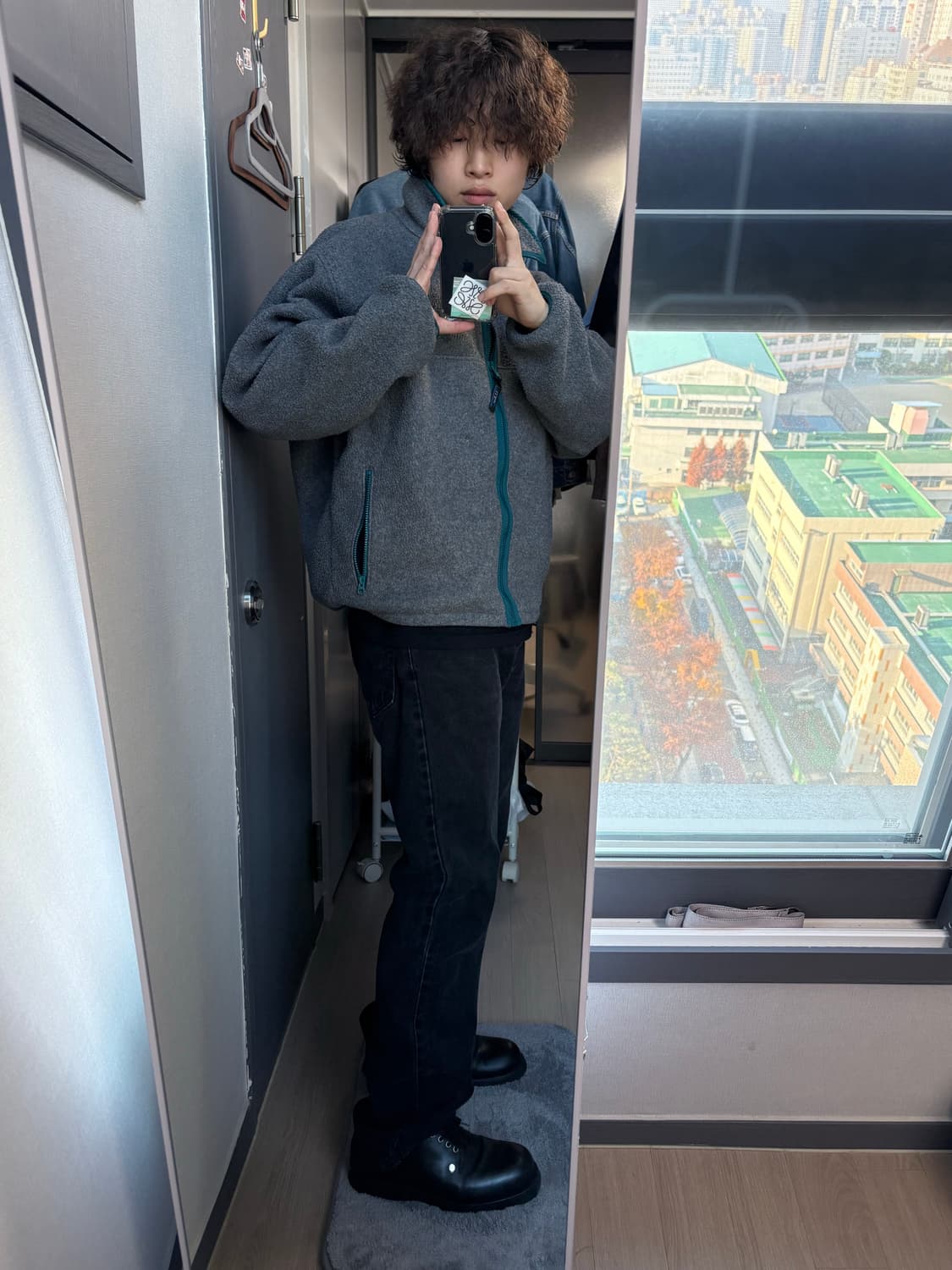 (33x32) 00s 리바이스 517 부츠컷 블랙진 상품이미지4