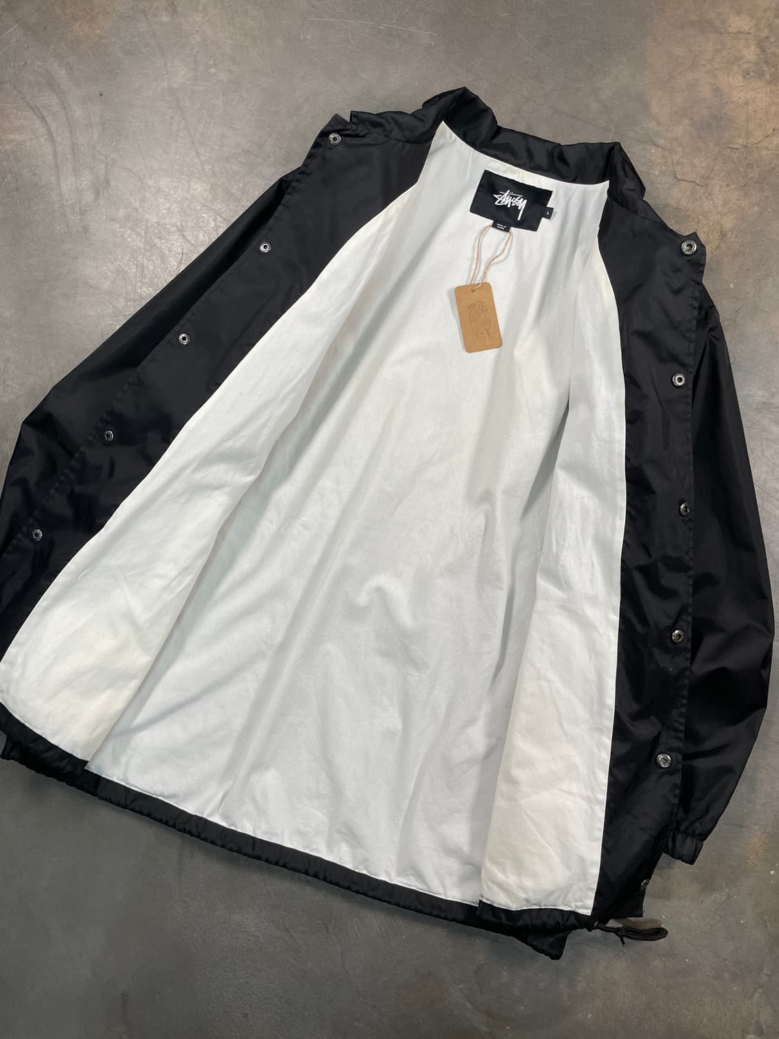 스투스 스탁로고 코치자켓 상품이미지6