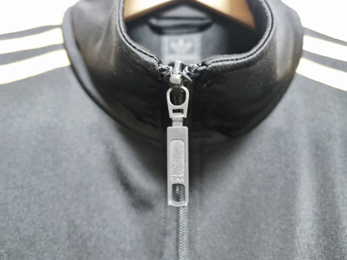 남성 상태양호 아디다스 블랙&골드 검금 파이어버드 불꽃 트랙탑 져지 저지 상품이미지5