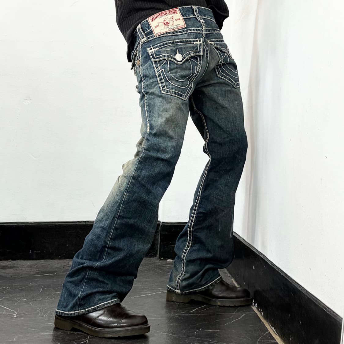 트루릴리전 월드투어 부츠컷 데님 팬츠 상품이미지1