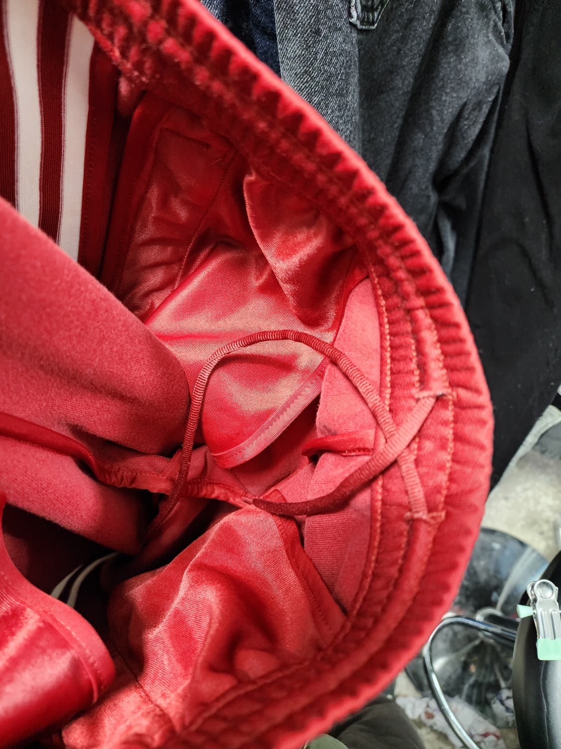 아디다스 베켄바우어 버건디 트랙팬츠 상품이미지4