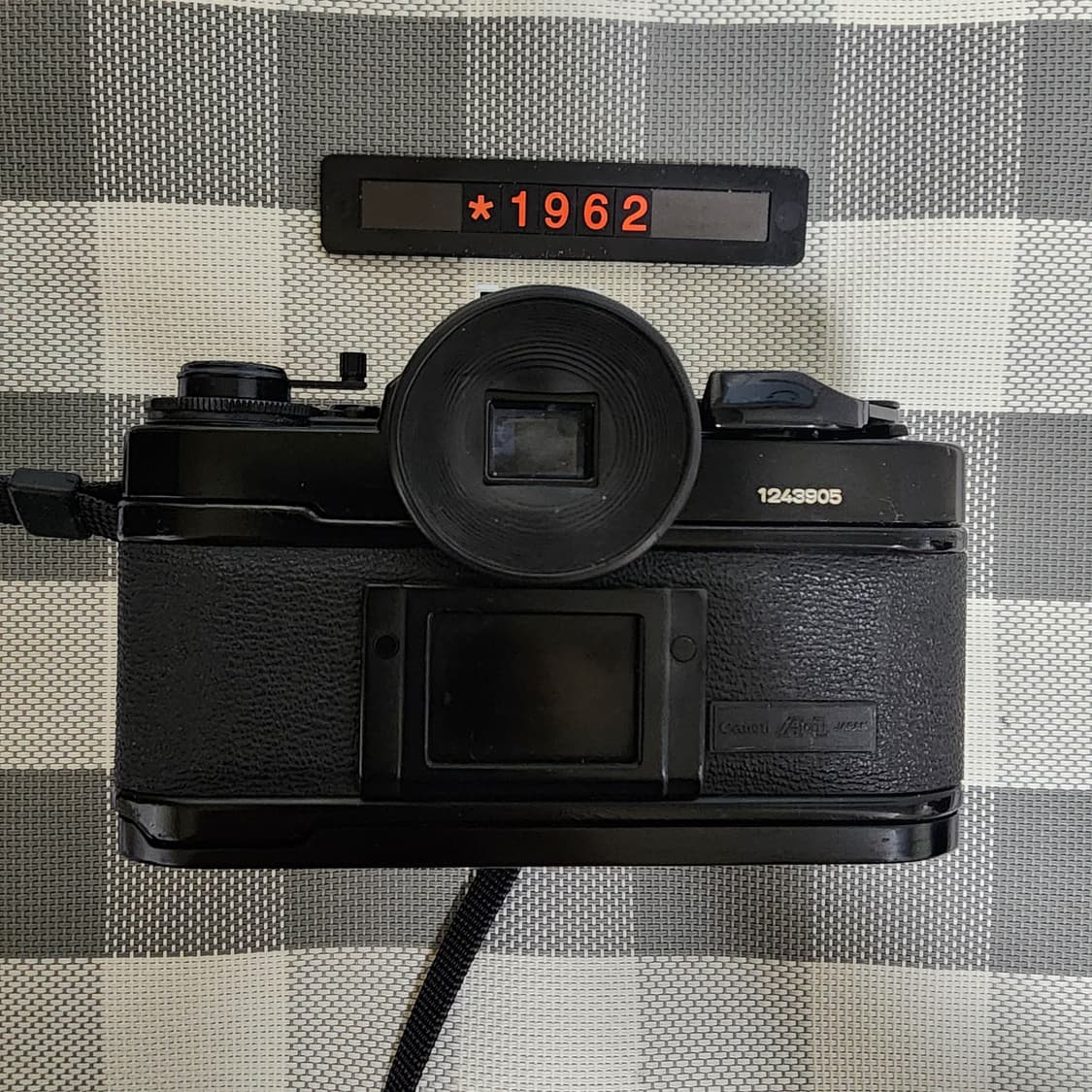 캐논 A-1 필름카메라 블랙바디 1.4렌즈 상품이미지4