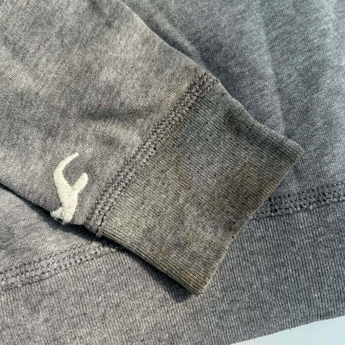 홀리스터 y2k 스냅 버튼 그레이 자켓(M) 상품이미지10