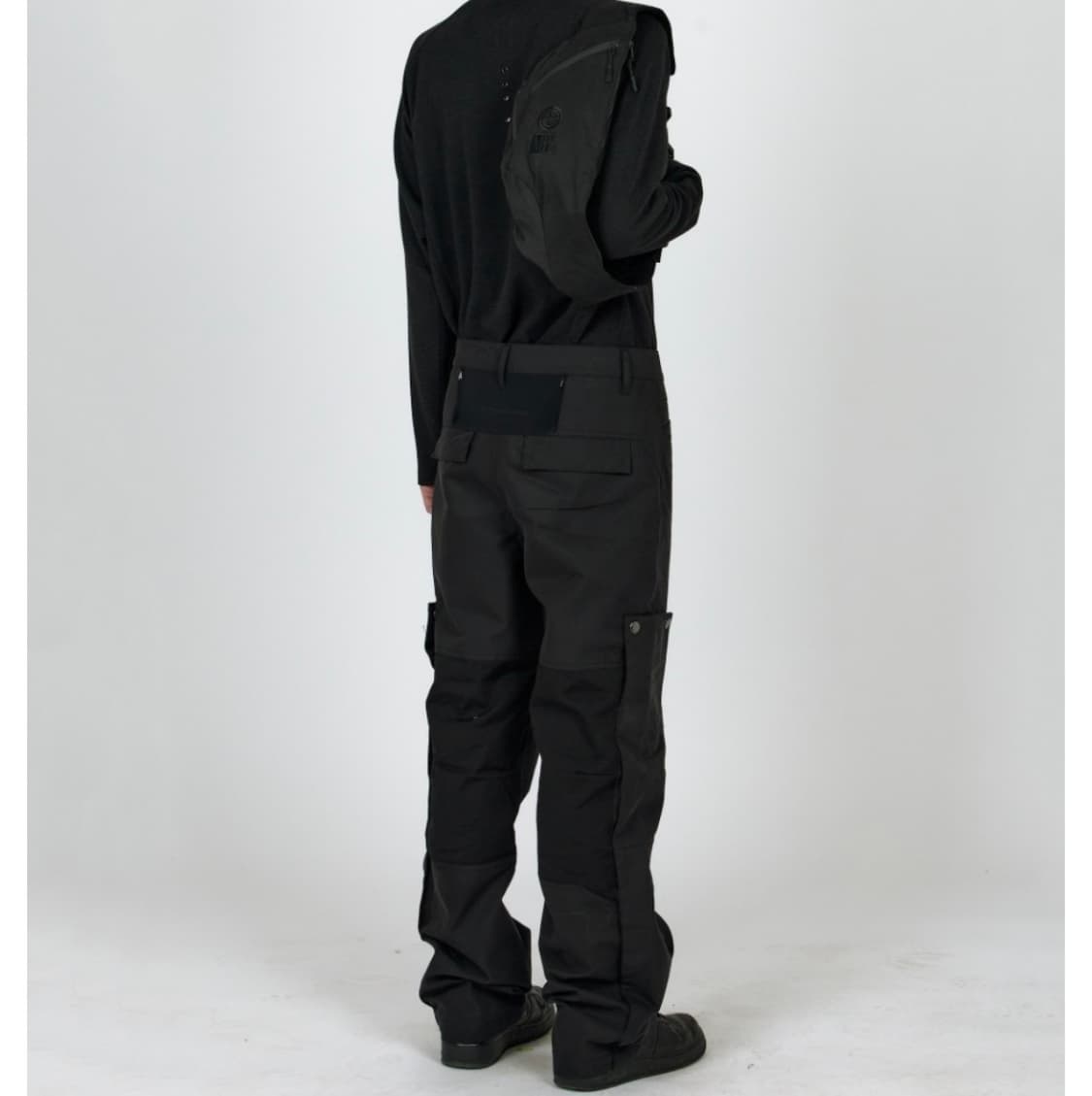 플라스틱프로덕트 MPa 멀티 패널 단추 카고 팬츠 블랙 m 상품이미지1