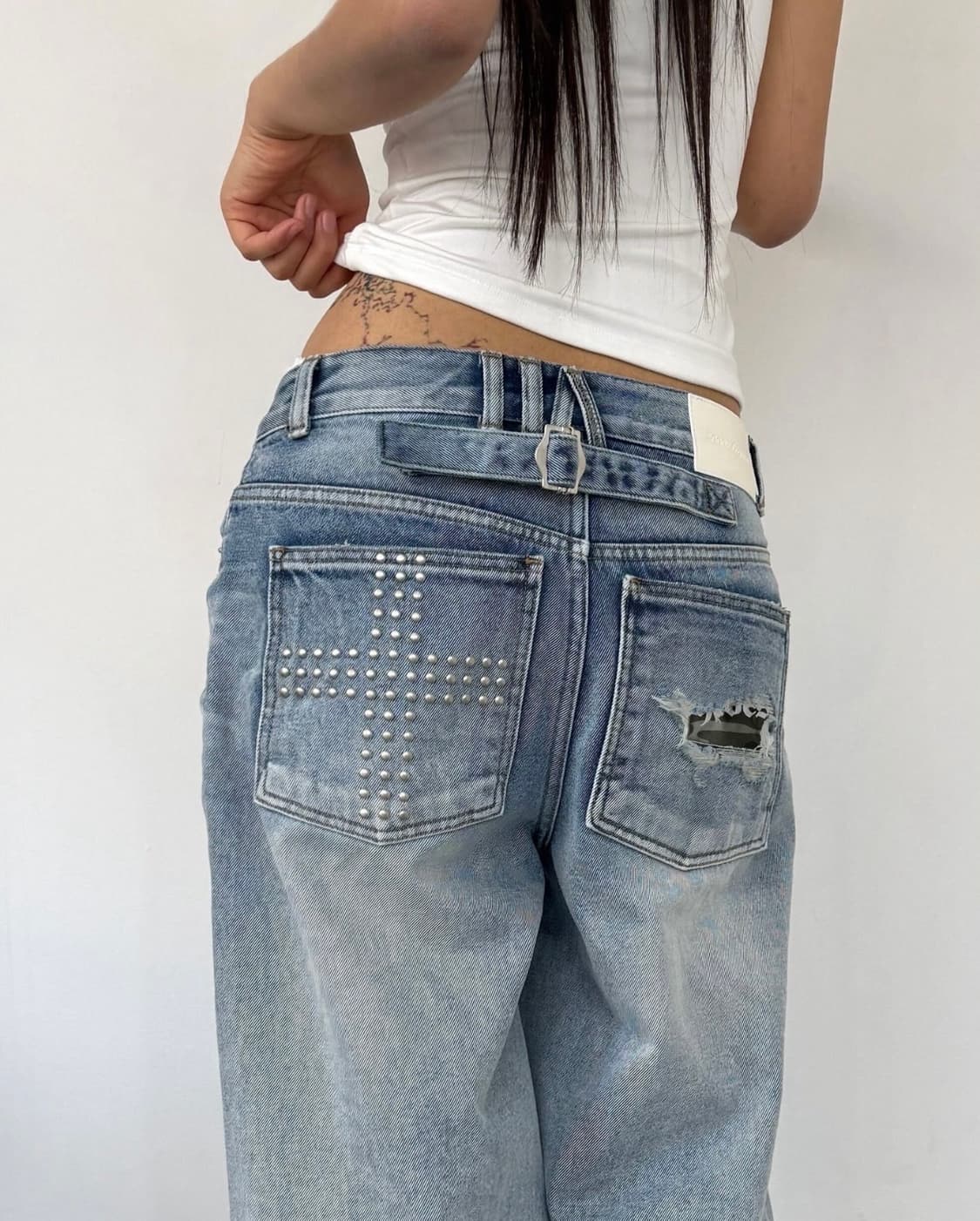 2000 아카이브스 와이드 데님 상품이미지1