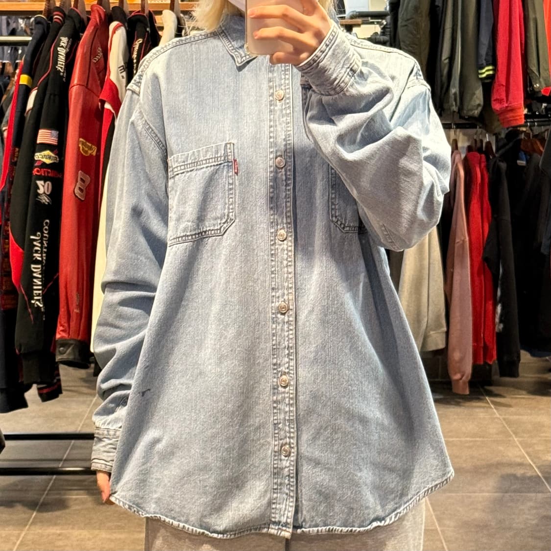 [NO.9] 리바이스 데님 셔츠 상품이미지2