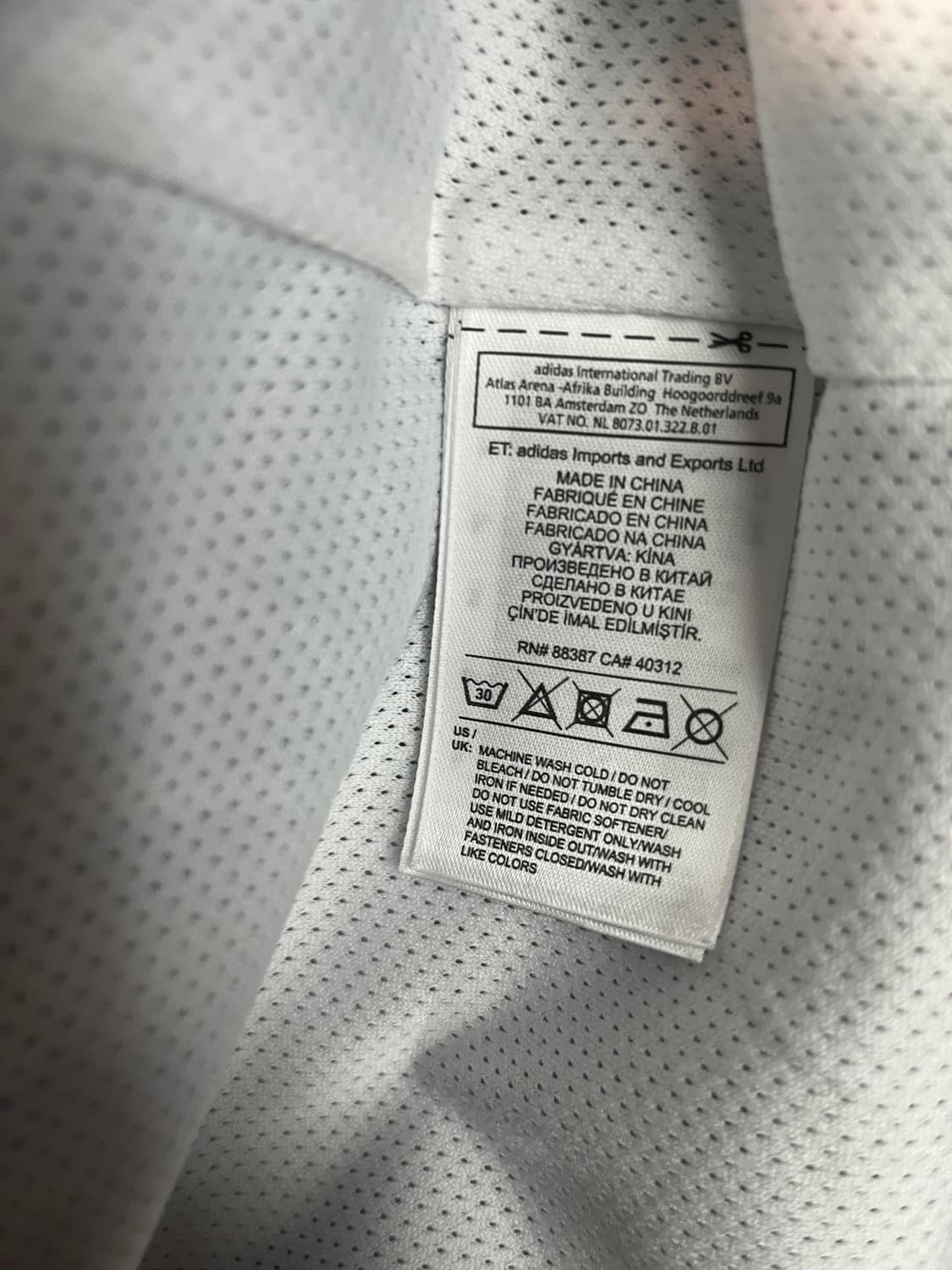 아디다스 해외판 파이어버드 도트 땡땡이 져지 [L] 상품이미지6