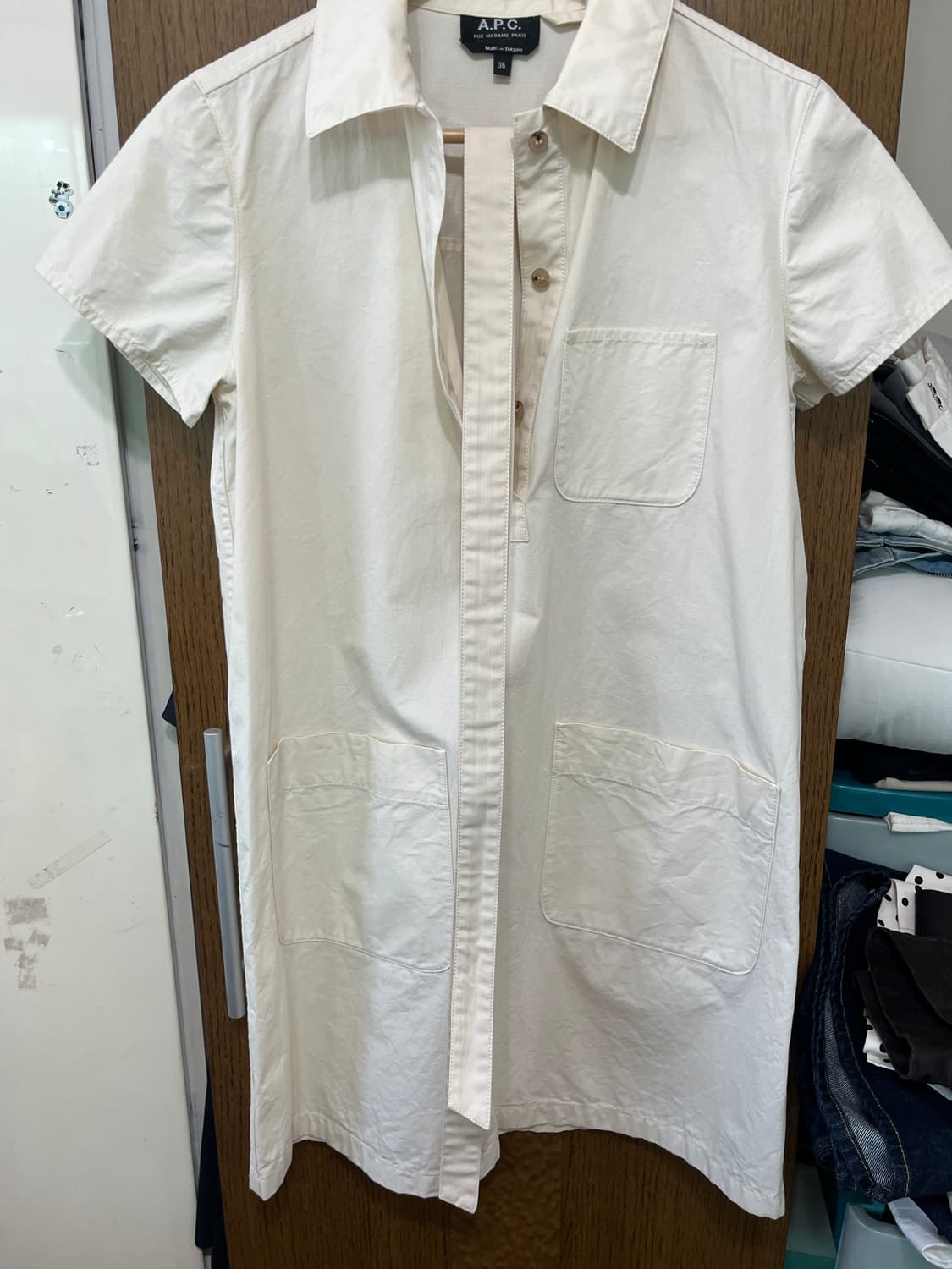 APC 아페쎄 코튼 드레스 상품이미지6