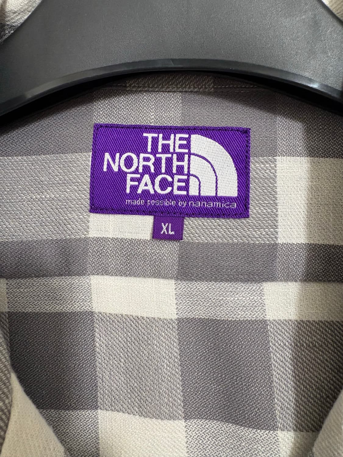 노스페이스 퍼플라벨 체크보드 셔츠 상품이미지2