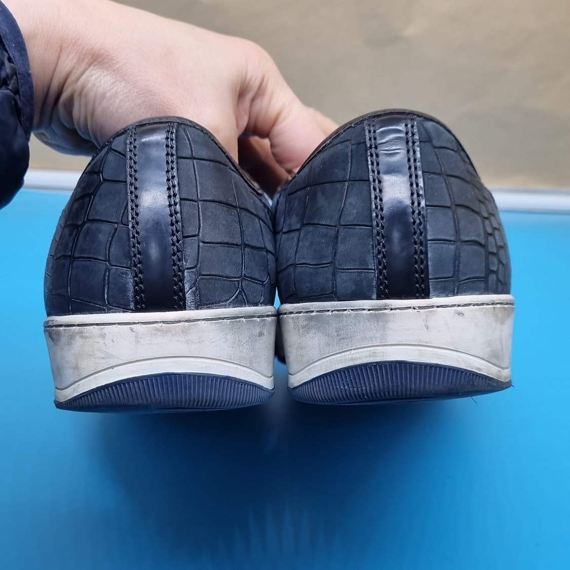 랑방 뱀피 남성스니커즈255 상품이미지4