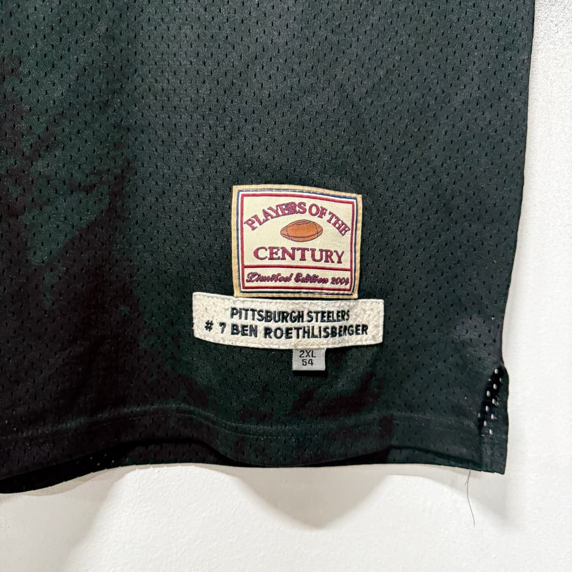 제프해밀턴 x NFL 피츠버그 스틸러스 로슬리스버거 마킹 풋볼 져지 상품이미지8