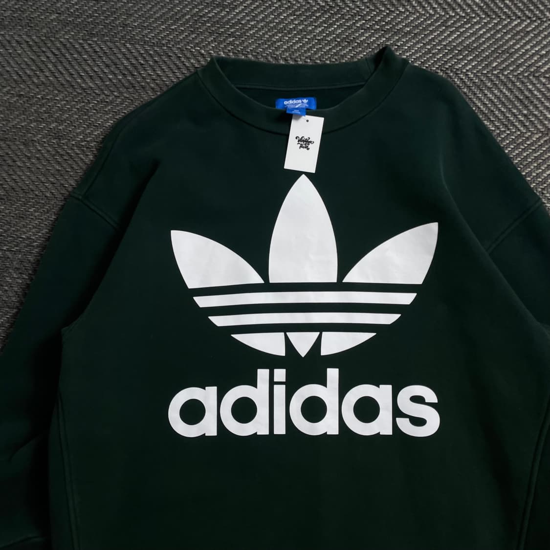 아디다스 트레포일 빅로고 박시핏 크루넥 스웻 셔츠o 4088 상품이미지4