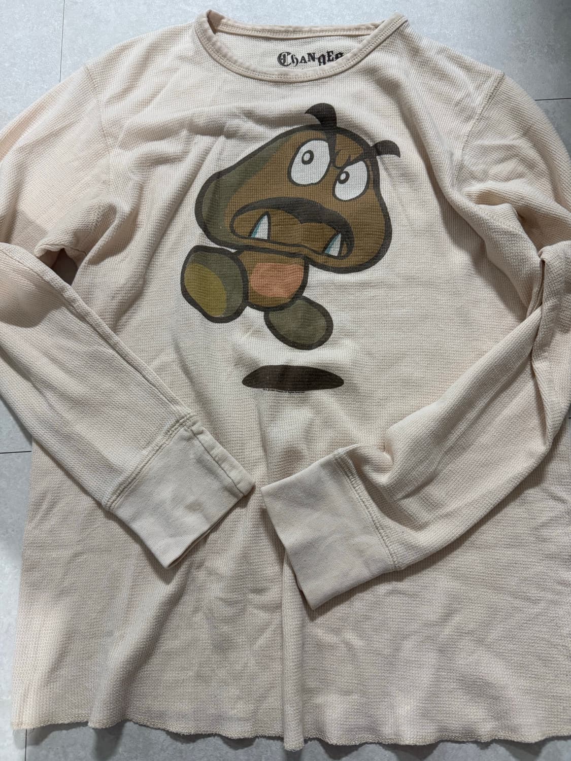 마리오 캐릭터 티셔츠 긴팔티셔츠 롱슬리브 일본빈티지 상품이미지1