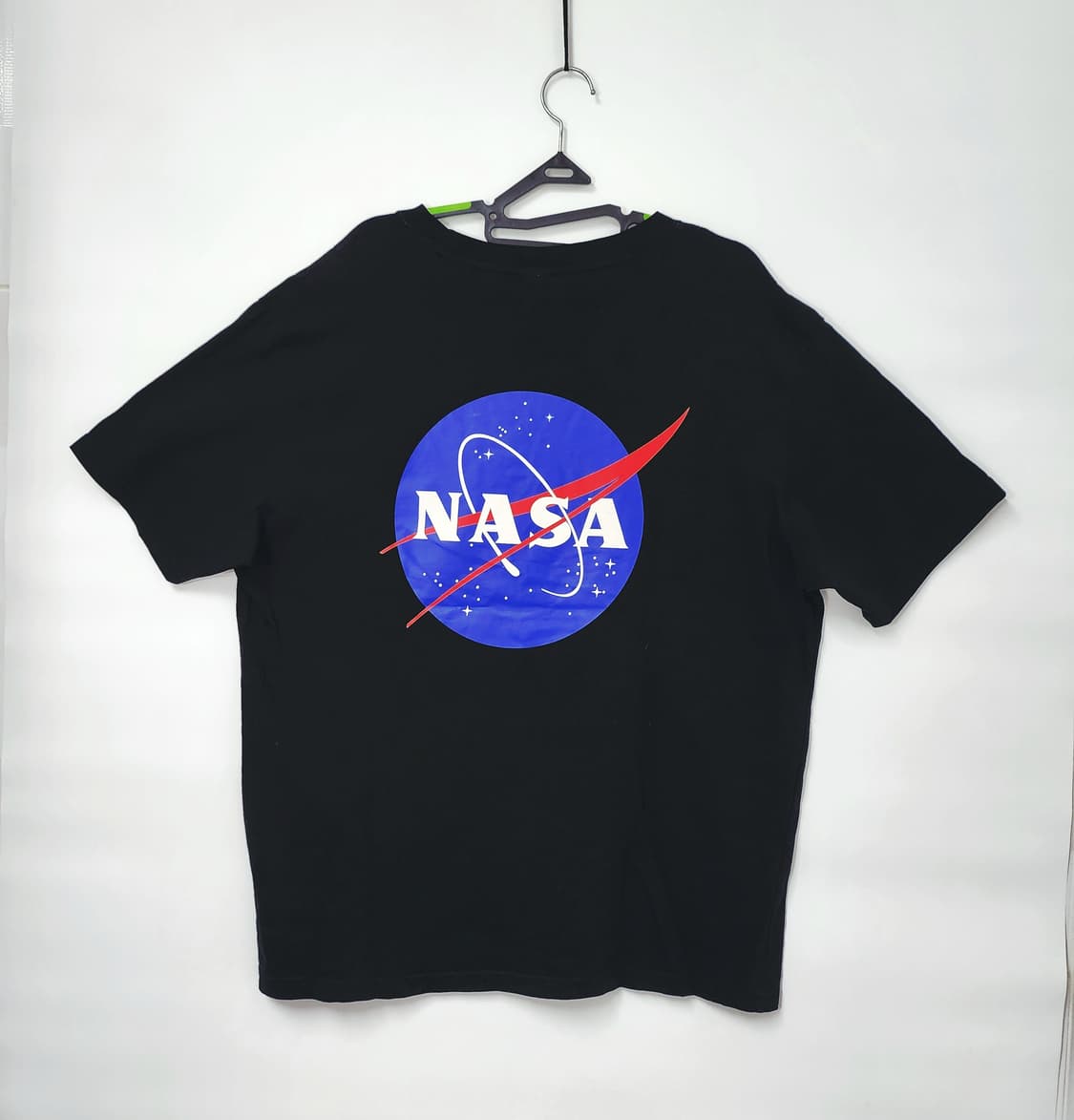NASA 블랙 반팔티 100-105 상품이미지2