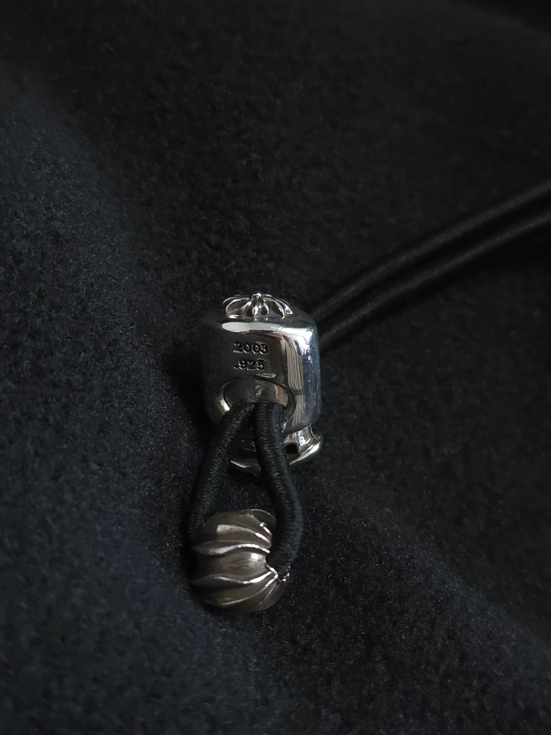 [XXL] 크롬하츠 홀스슈 하프집업 반집업 후리스 블랙 상품이미지6