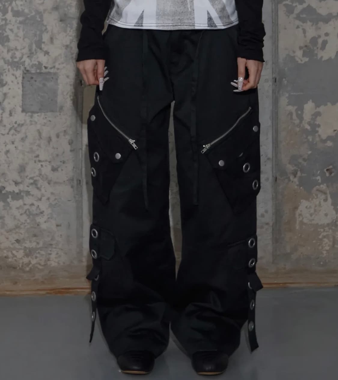 팬시클럽 디테처블 카고 스트랩 팬츠 상품이미지2