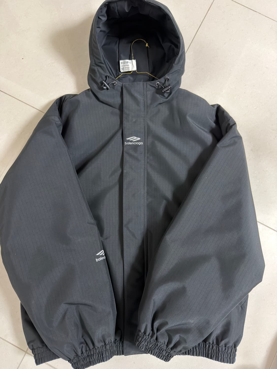 발렌시아가 24FW 스키웨어 3B 스키자켓 44 블랙  상품이미지1
