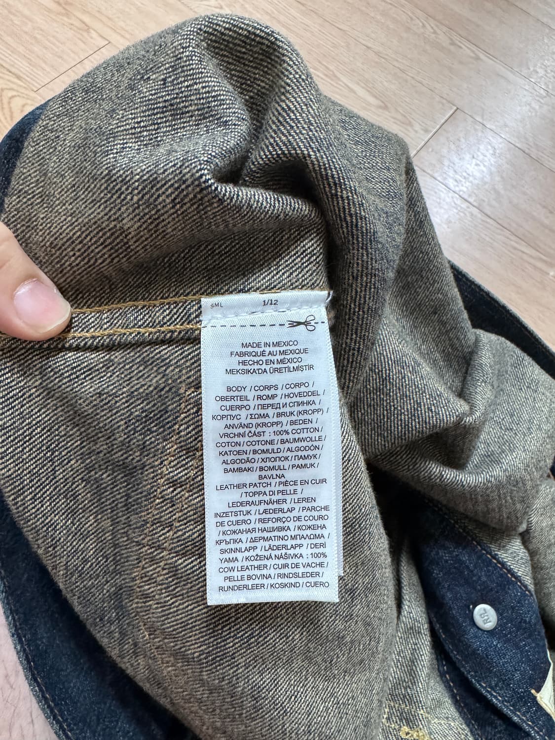 RRL 더블알엘 웨스트뷰 2세대 데님 트러커 자켓 S 상품이미지5