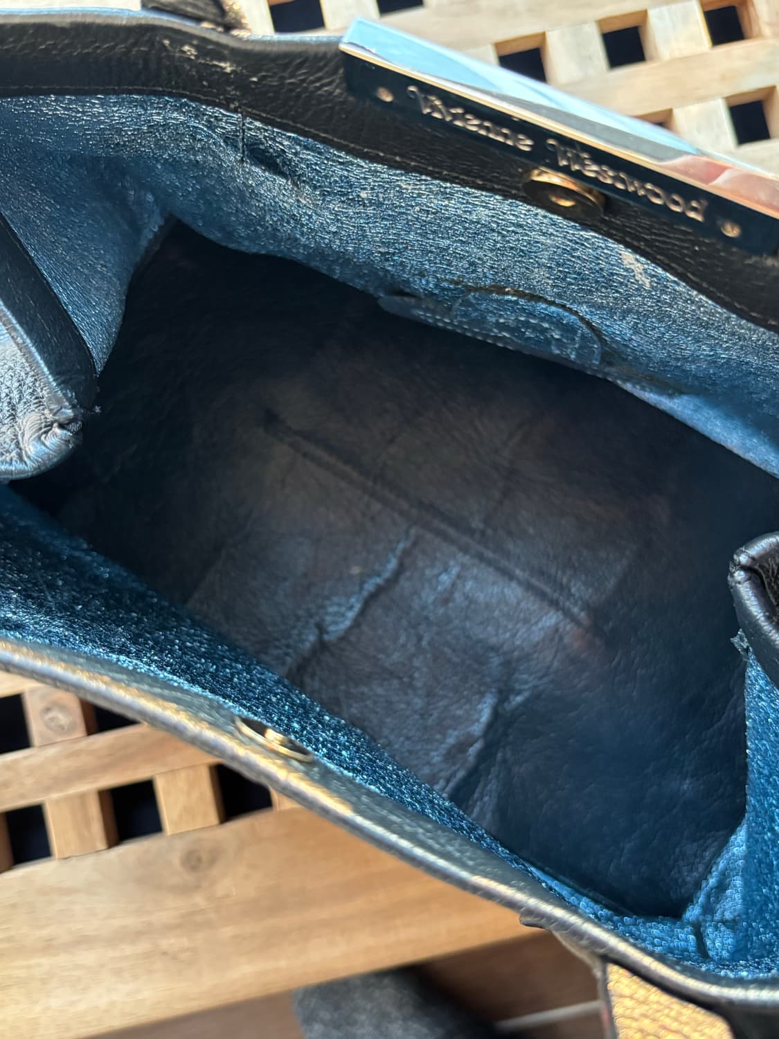 비비안웨스트우드 orb 숄더 빅백 상품이미지6