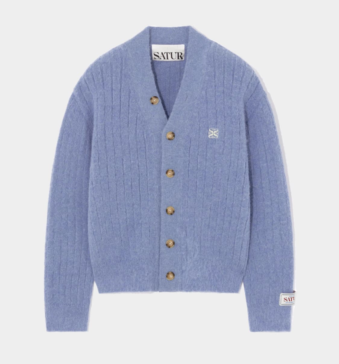 세터 파로 오버사이즈 알파카 가디건 상품이미지1