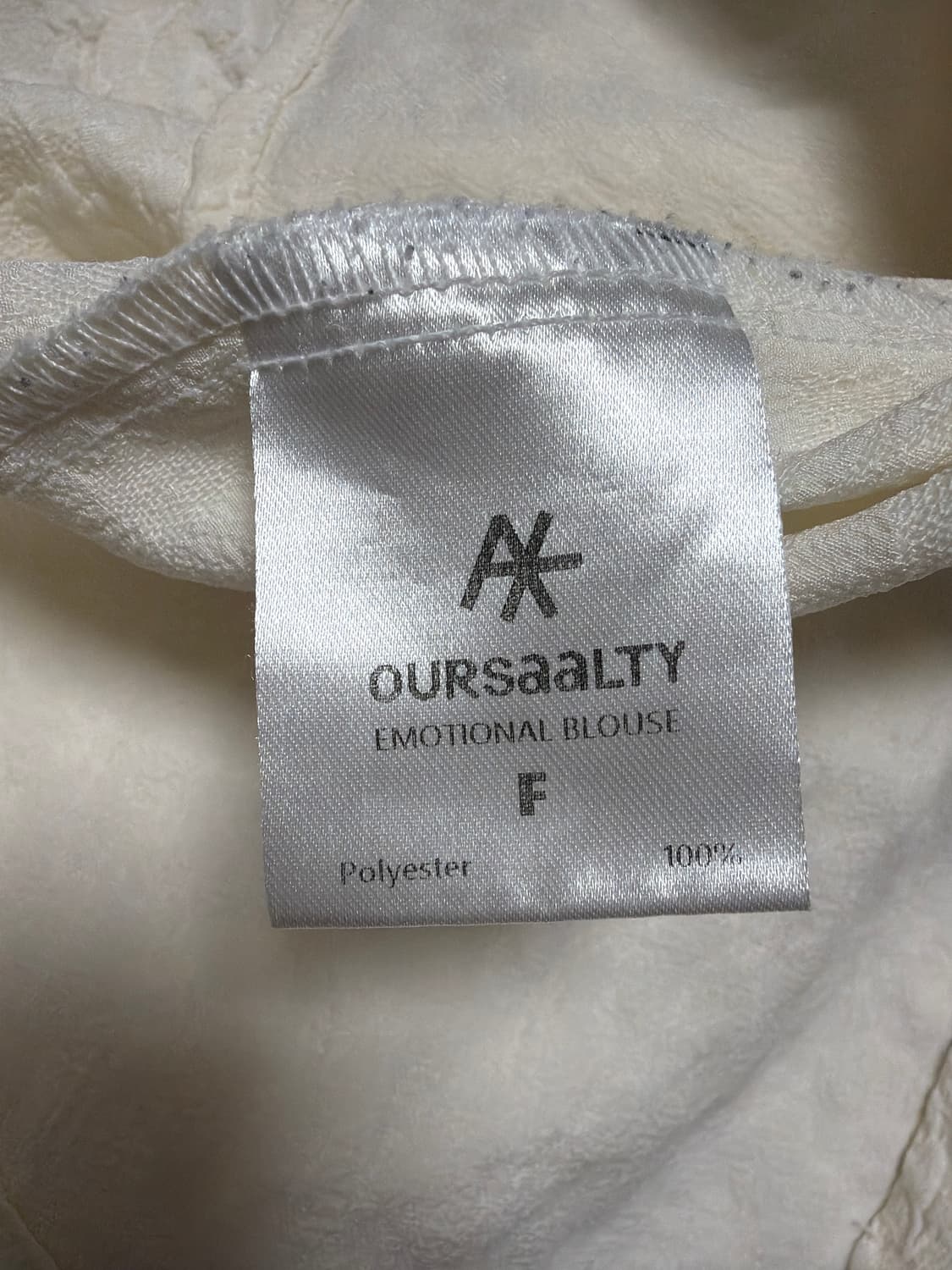 아우어솔티 플라워 블라우스 상품이미지6