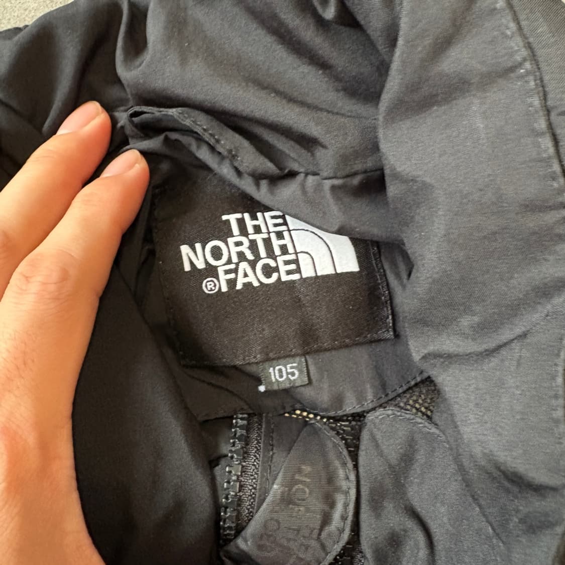 노스페이스 국내 고어텍스 블랙 윈드브레이커 자켓 상품이미지6