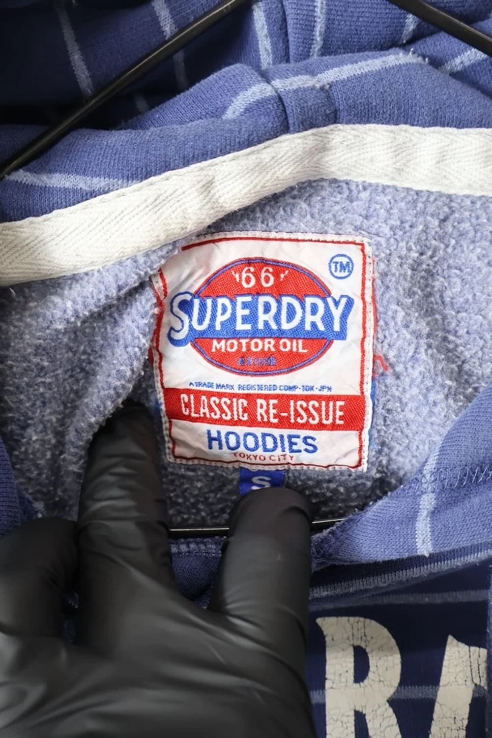 Superdry Blue Graphic Hoodie 상품이미지7