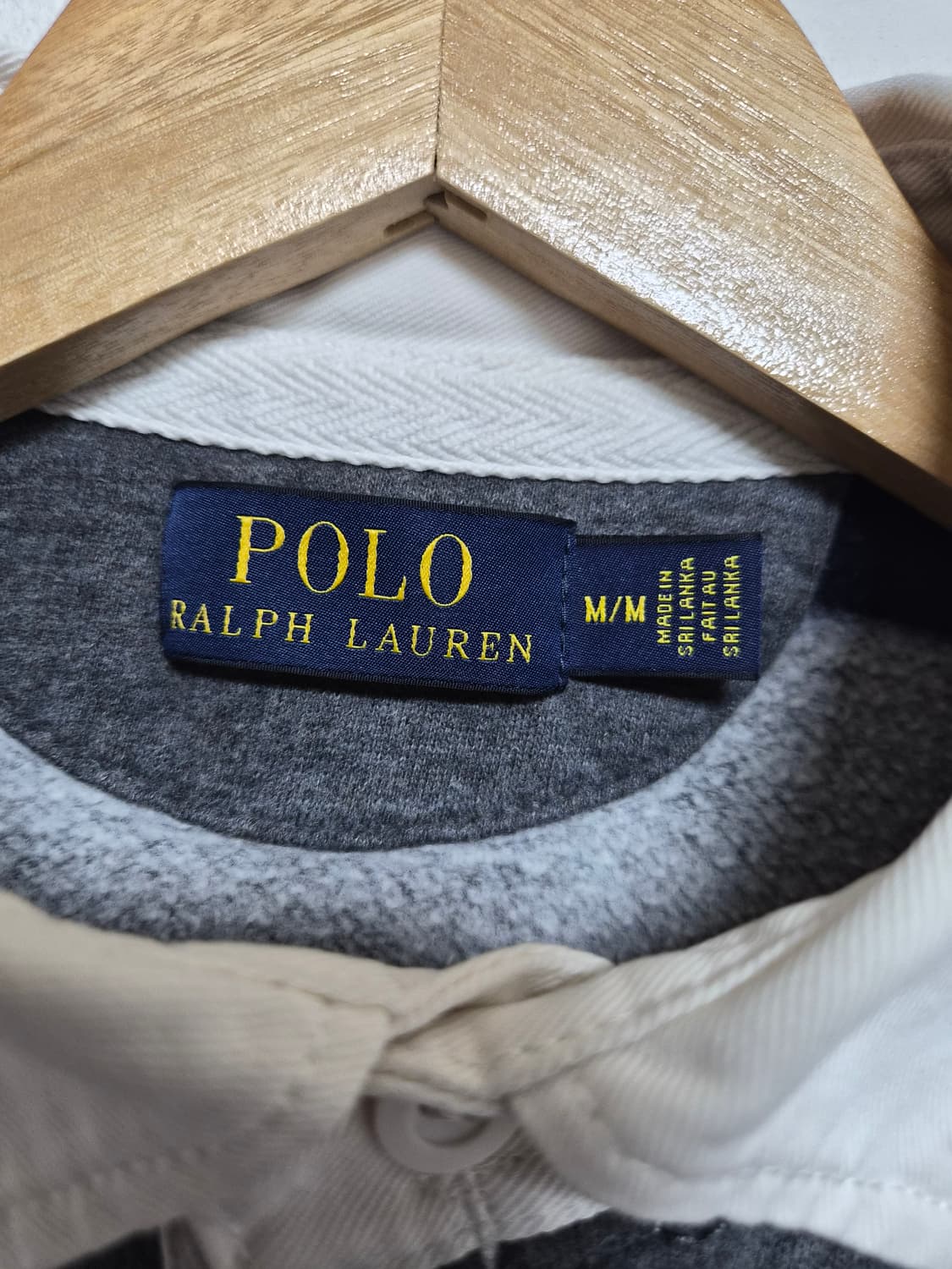 폴로Polo 럭비 카라 티셔츠 M사이즈 - T30 상품이미지4