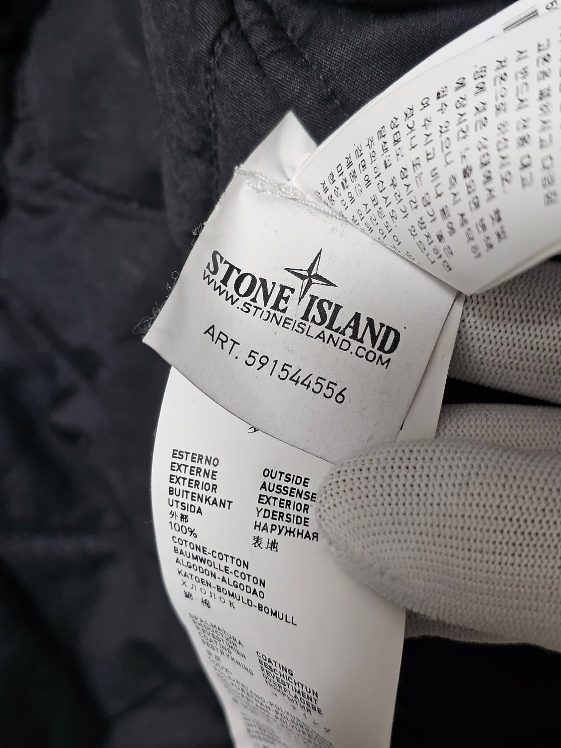 스톤아일랜드 RASO GOMMATO CAMO PRINT-OVD 자켓 상품이미지9