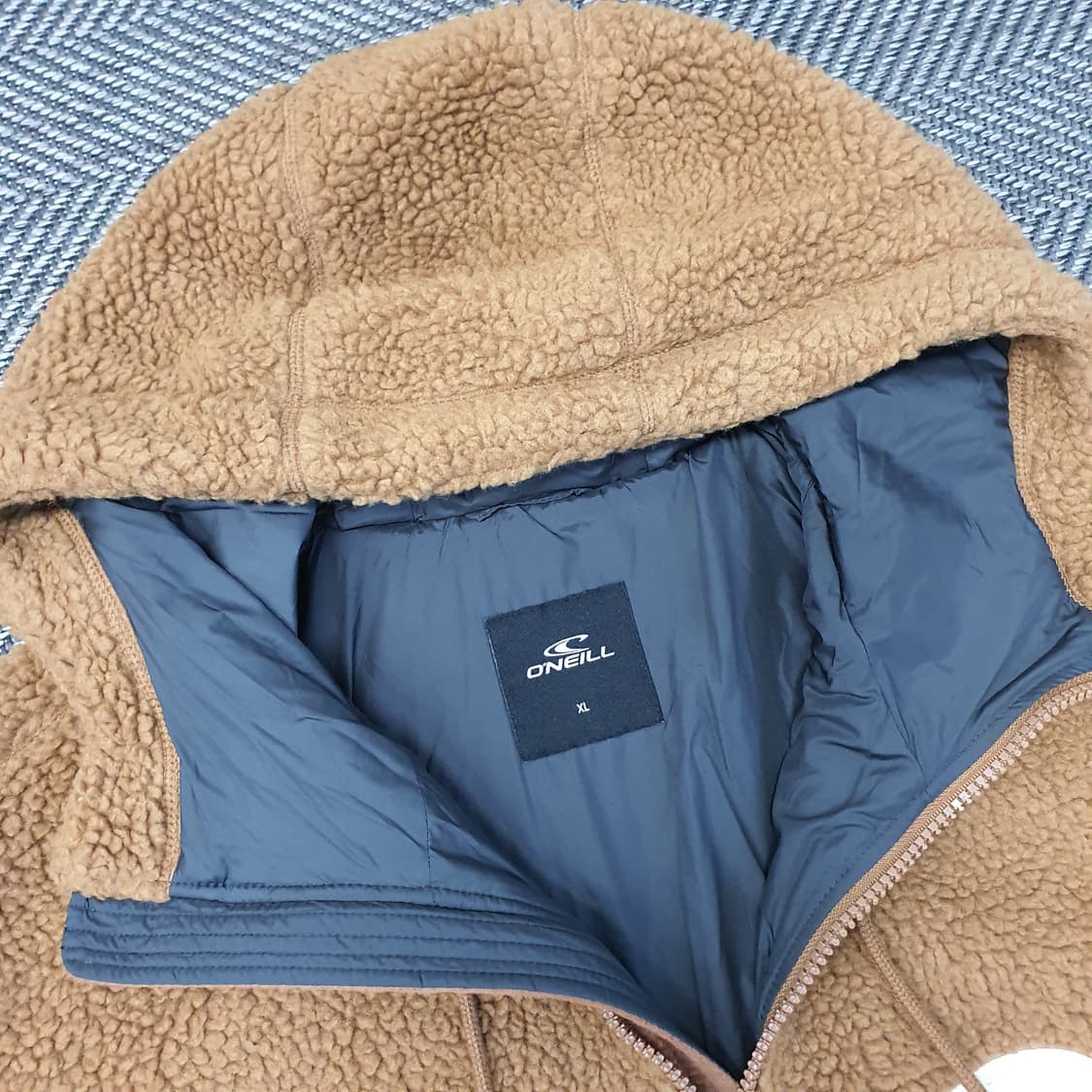 오닐 오버핏 플리츠 후드집업 자켓 남자105~110 상품이미지4