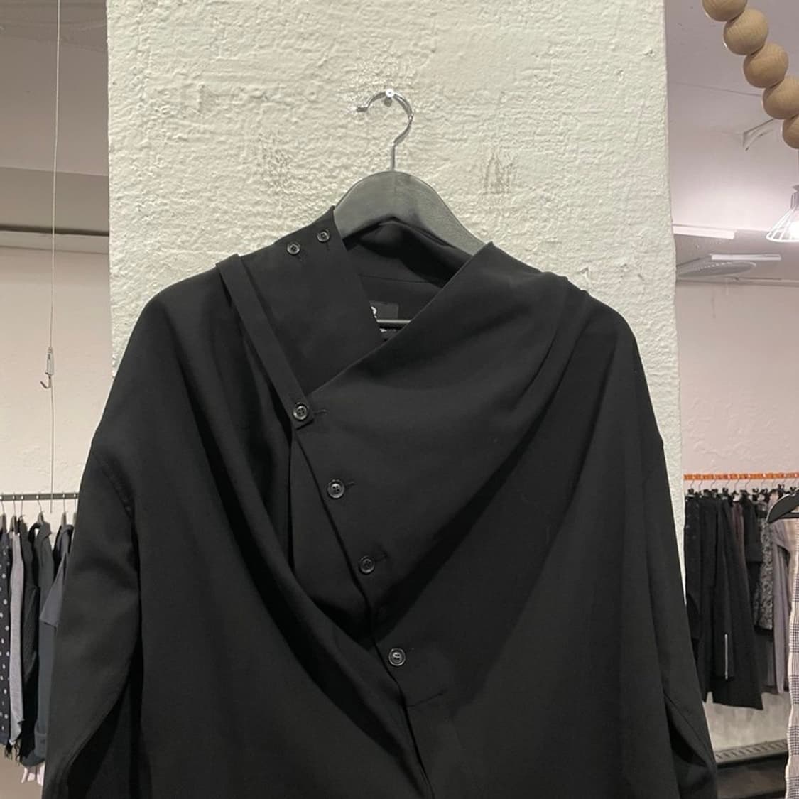 요지야마모토 드레이핑 셔츠 상품이미지2