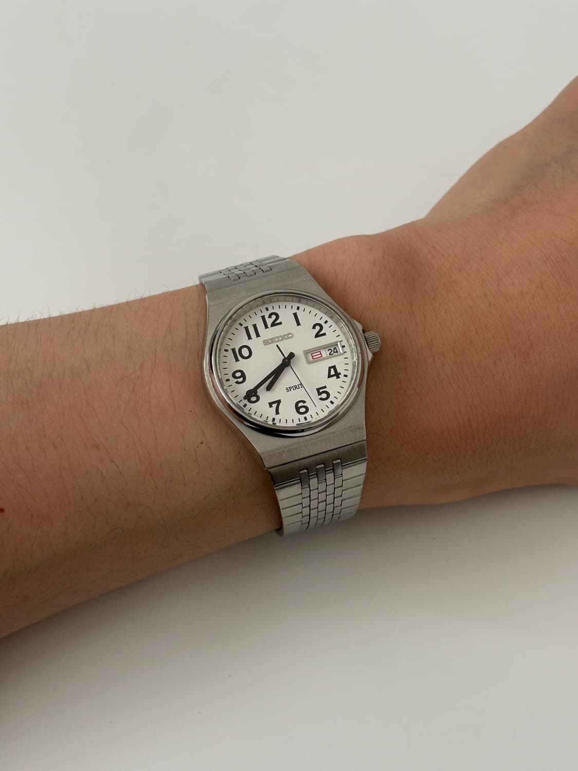 1990s Spirit Arabic Index Silver Quartz 상품이미지9