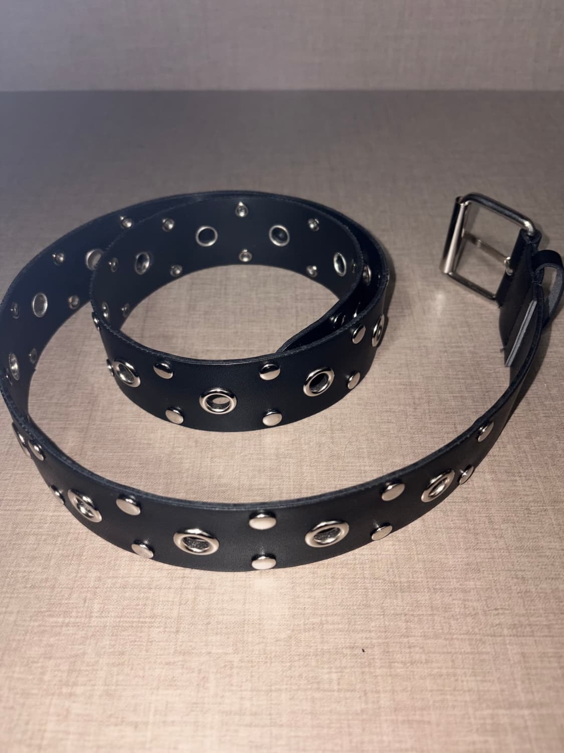 Depc 뎁크 아일렛 벨트 블랙 상품이미지2