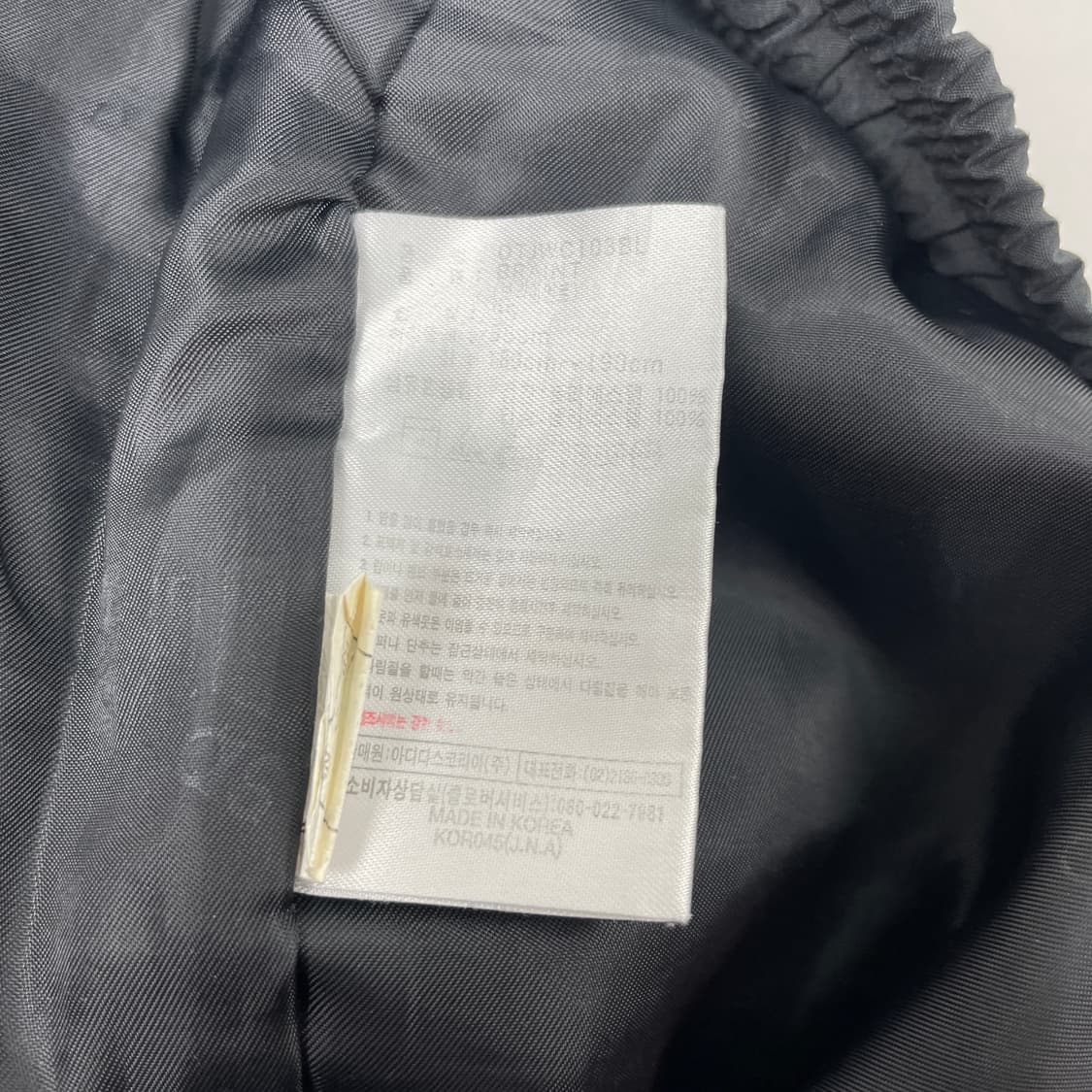 아디다스 삼선 트레이닝 패딩 바지 우븐 팬츠 블랙 95 상품이미지7