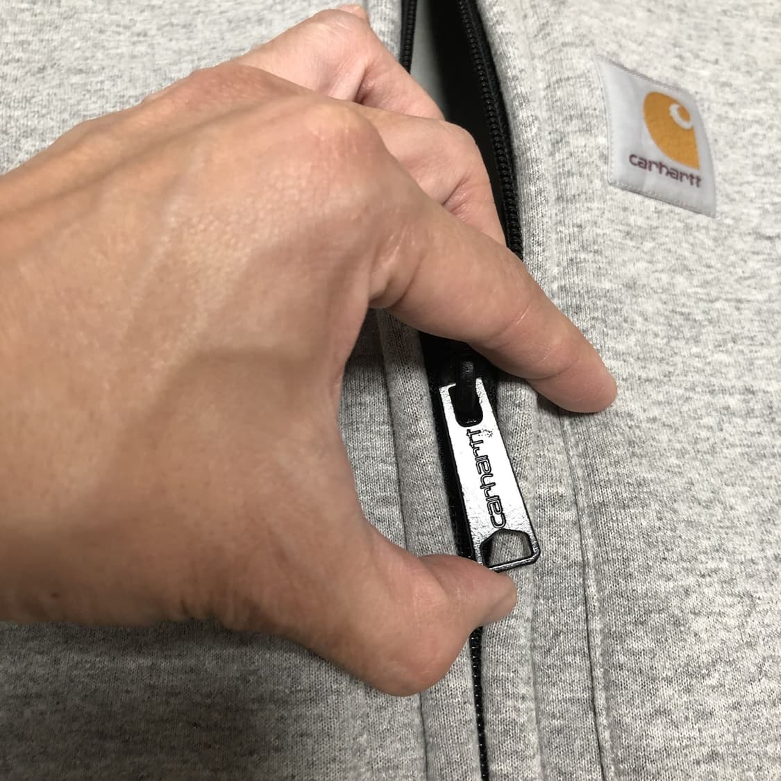 (S) 새상품 칼하트 Carhartt WIP 카 럭스 베스트 그레이 상품이미지4