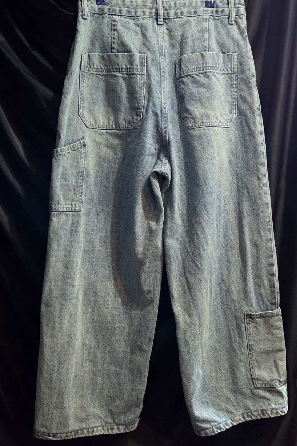 Begin2.0.2 원턱 와이드 카펜터 데님팬츠 상품이미지2