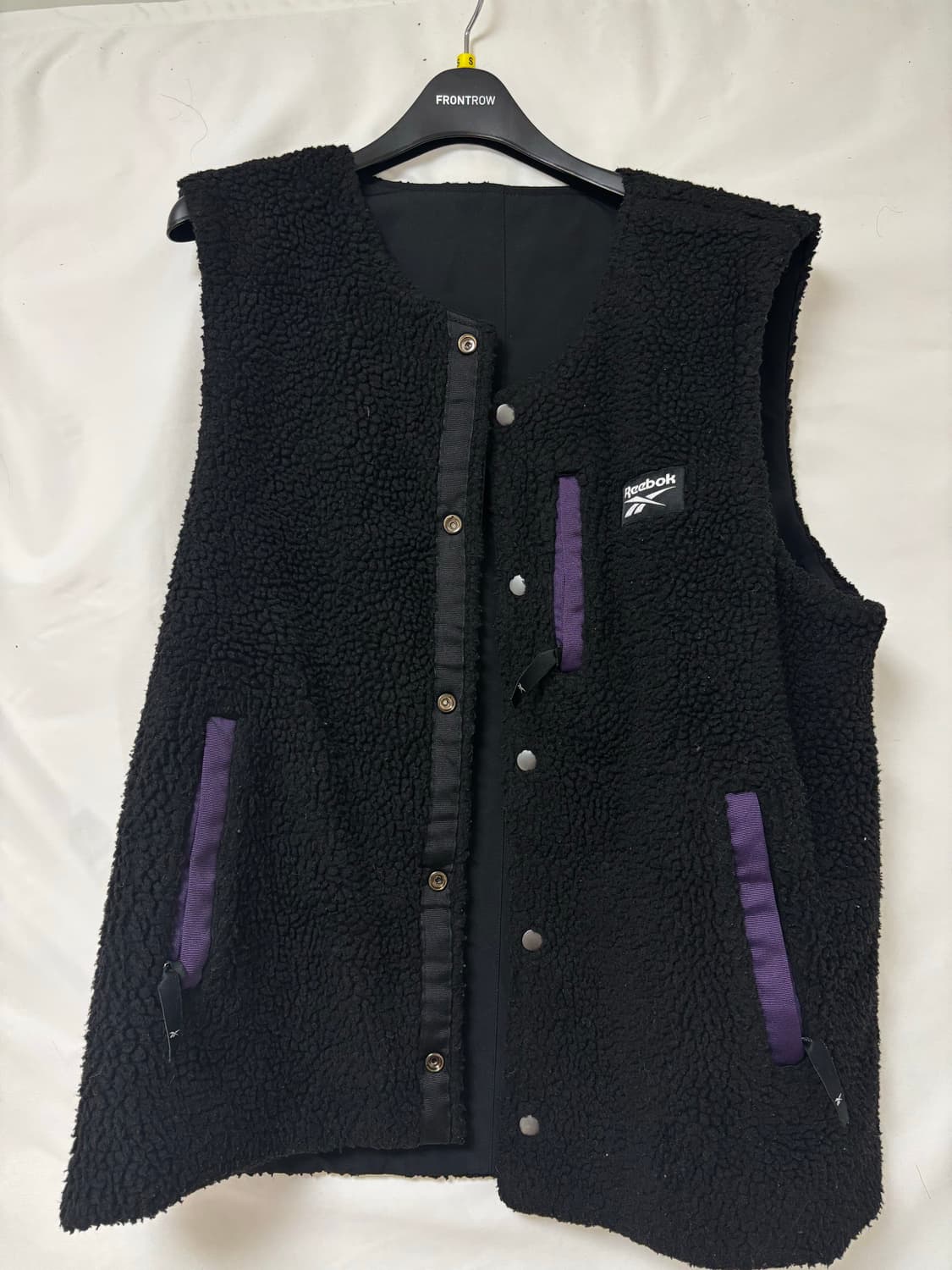 커버낫x리복 리버서블 베스트 M사이즈 상품이미지2