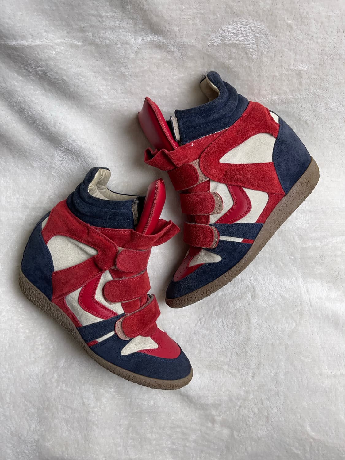 [37] 미모사 하이탑 웨지 스니커즈 || 240 이자벨마랑ST 상품이미지1