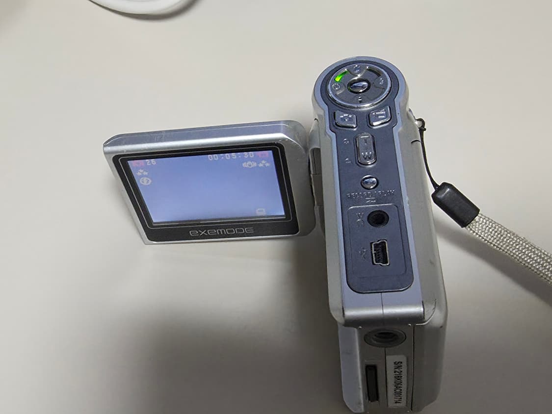 EXMODE DG-308 빈티지 디지털캠코더 상품이미지4