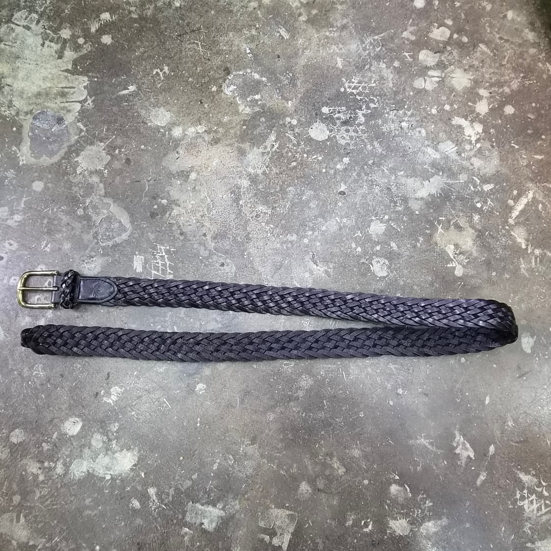 폴로 랄프로렌 가죽 웨빙벨트 위빙벨트 아메카지 워크웨어 상품이미지3