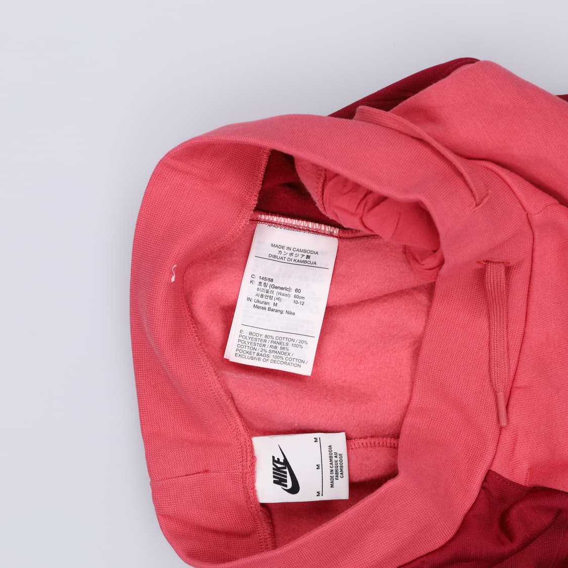 [M] 나이키 키즈아동 기모 조거팬츠 1231H2 상품이미지4