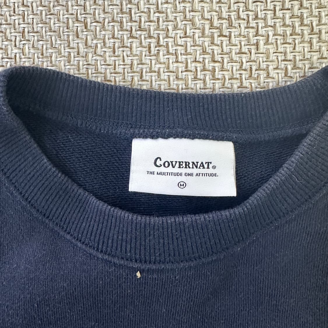 M 커버낫 C로고 크루넥 맨투맨 0410D 상품이미지2