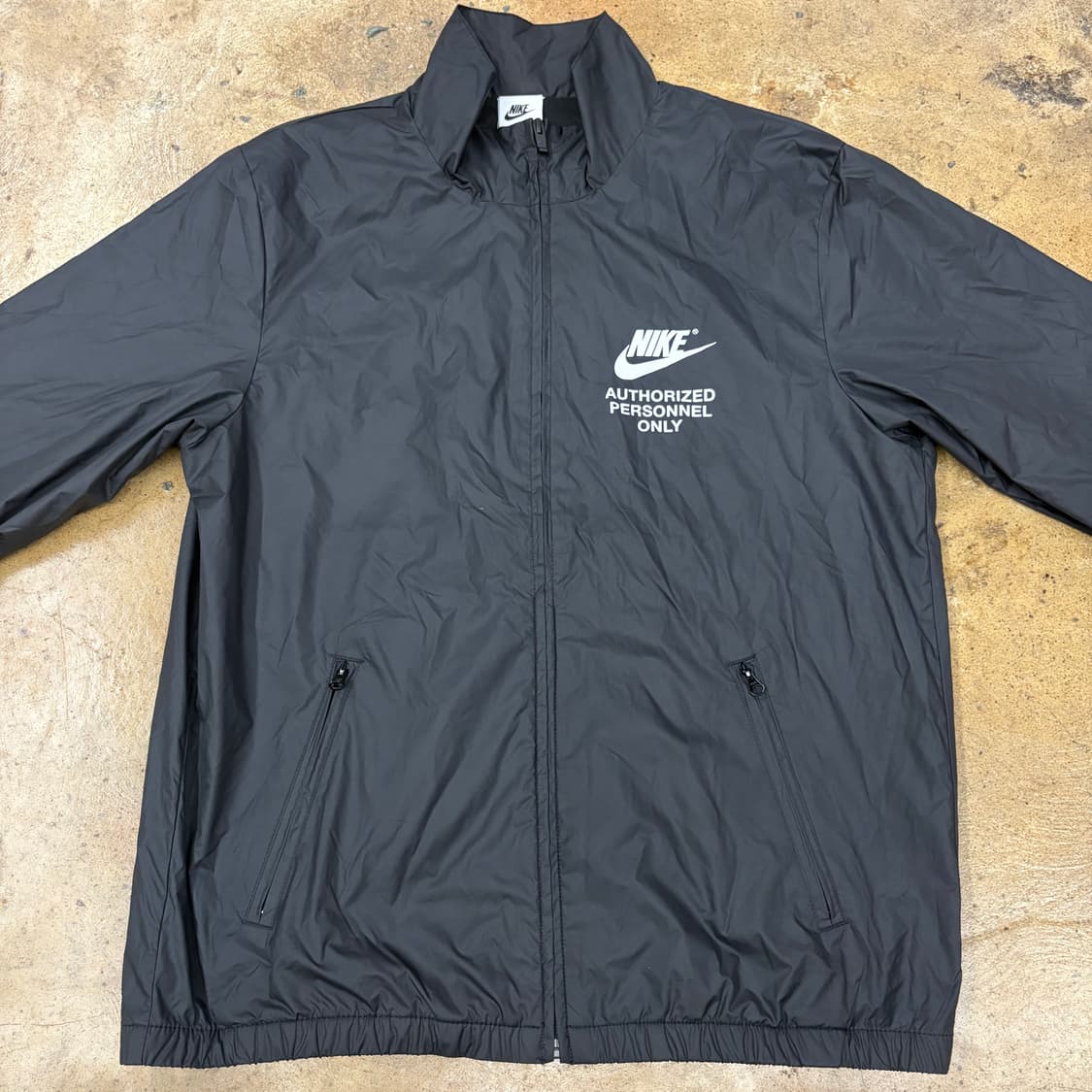 [정품/95,m] 나이키 풀집 우븐 자켓 b19 상품이미지3