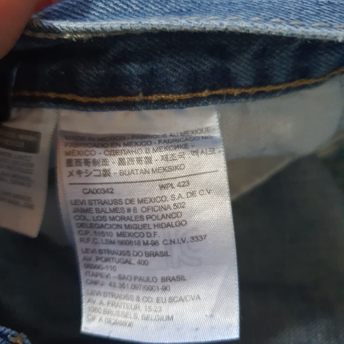 리바이스 559 빈티지  데님 팬츠 No.18 상품이미지4