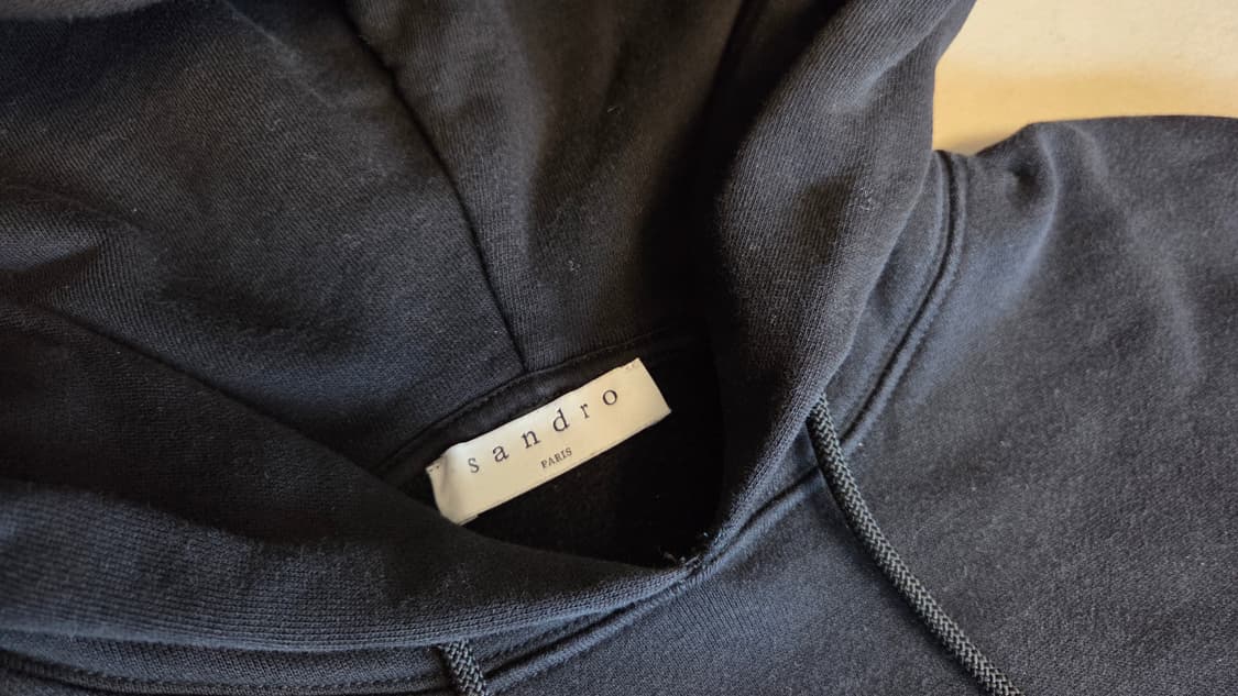 산드로 옴므 미스터 EVIL 후드 티셔츠  상품이미지4