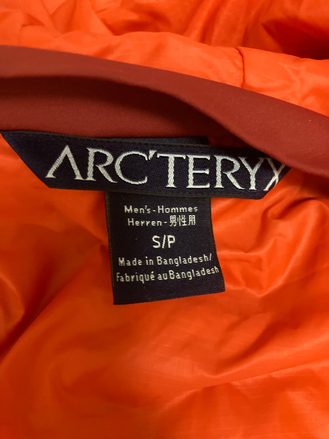 아크테릭스 아톰 SV 후디 S사이즈 상품이미지4