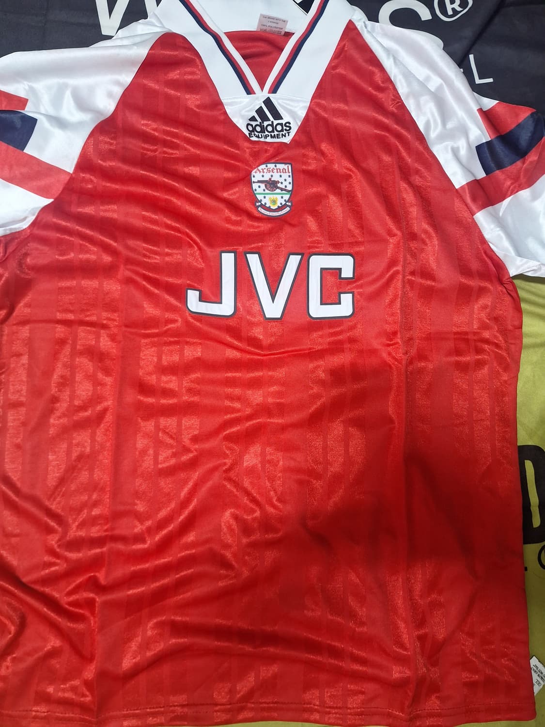 레트로 아스날 축구유니품 반팔 oem90년대  상품이미지1