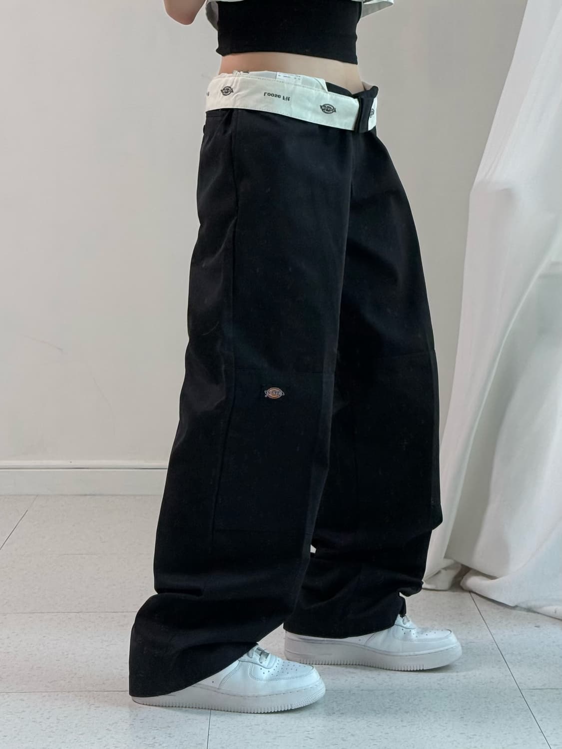 디키즈 블랙 루즈핏 팬츠 상품이미지2