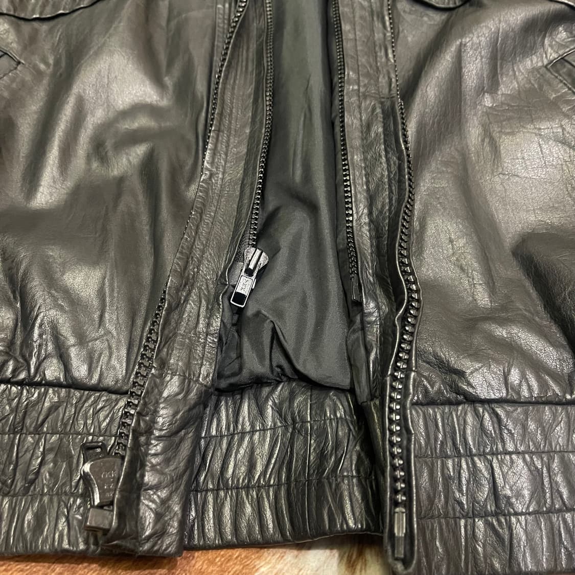 Vintage leather jacket 상품이미지6